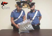 Taurianova, arrestato 32enne trovato in possesso di mezzo kg di marijuana