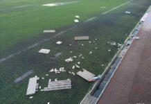 Rosarno, vandalizzato campo sportivo