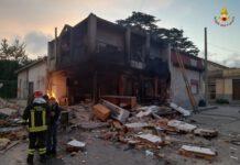 Polistena- esplosione in una pizzeria