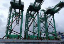 Tre nuove grandi gru al Porto di Gioia Tauro