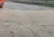 Chiuso svincolo A2 Falerna per allagamento