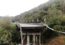 Maltempo, crolla viadotto sull’A6