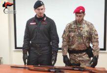 Detenzione armi clandestine, arrestato 23enne