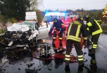 Scontro tra auto- cinque feriti tra cui due minori