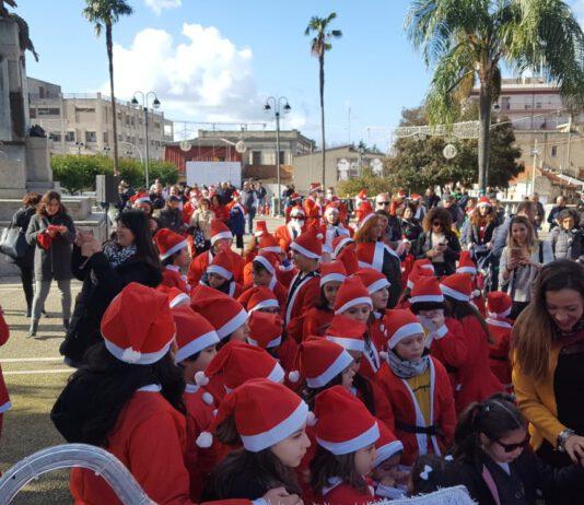 A Taurianova la passeggiata di Babbo Natale per l’AIL
