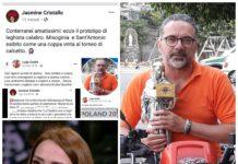 Jasmine Cristallo, leader delle Sardine Calabre, “attapirata”: “Misoginia esibita come una coppa vinta a calcetto!”, ma l’uomo è diversamente abile