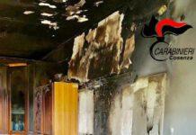 Pentola lasciata su gas provoca incendio- coppia di anziani salvati