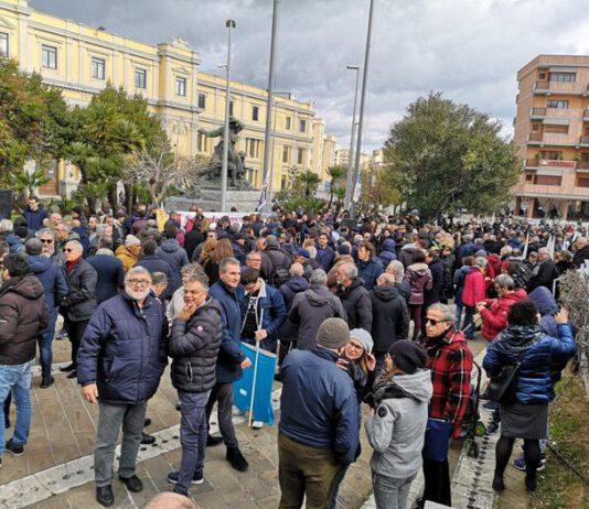 Manifestazione a sostegno del Procuratore Gratteri