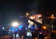 Incendio in palazzo, nessun ferito