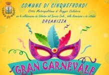 Torna il Gran Carnevale Cinquefrondese