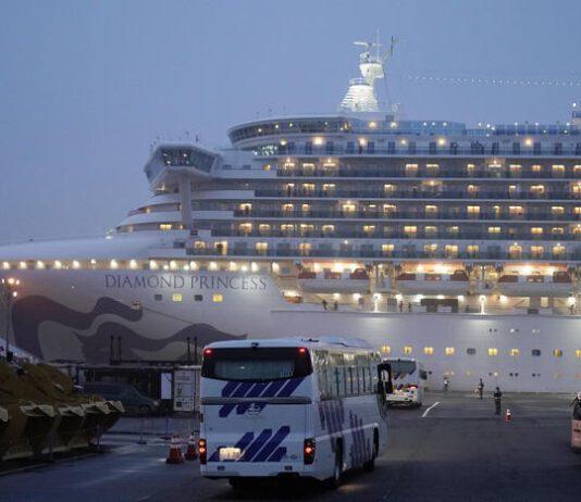Su nave Diamond Prince, forse un italiano infetto