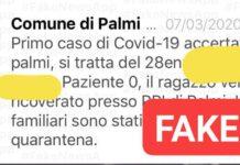 In emergenza Coronavirus, continuano le fake news in Calabria- A Palmi nessun caso