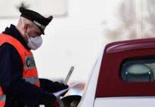 Coronavirus- In Italia 43mila persone denunciate- Fuori casa senza un reale motivo