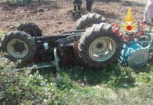Travolto da trattore, morto 40enne