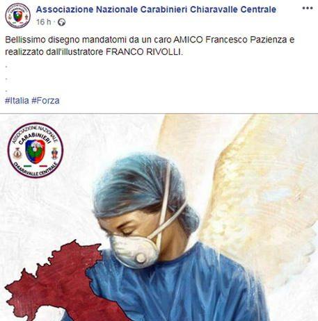 Coronavirus: L’immagine della Dottoressa che culla l’Italia, boom di condivisioni sul web