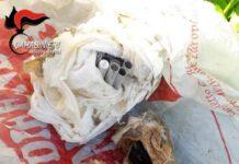 Tritolo nascosto in terreno, arrestato 76enne