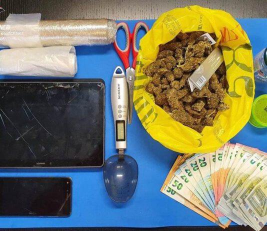 Sorpreso con marijuana in casa, arrestato 26enne a Reggio Calabria