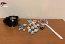 Reggio Calabria- a bordo di bici elettrica con droga nello zaino, arrestato 21enne