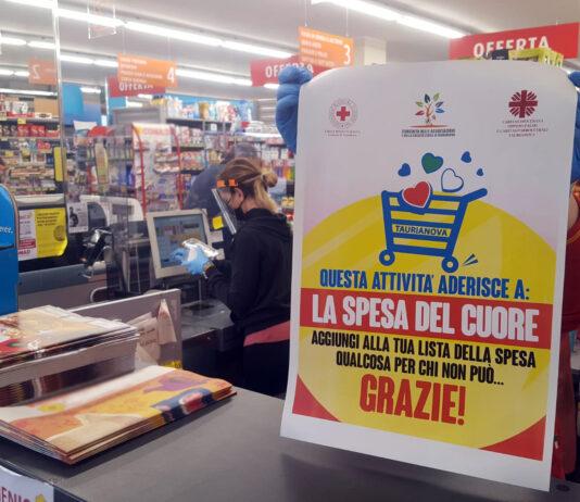 Taurianova- Soddisfazione generale per il successo dell’iniziativa solidale della SPESA DEL CUORE