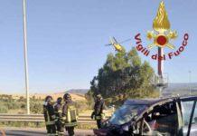 Incidente su Ss 106- un morto e 3 feriti