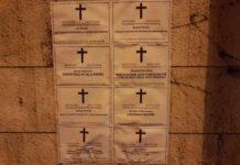 Morti aspettando la cassa integrazione – necrologi shock di CasaPound davanti alle sedi INPS