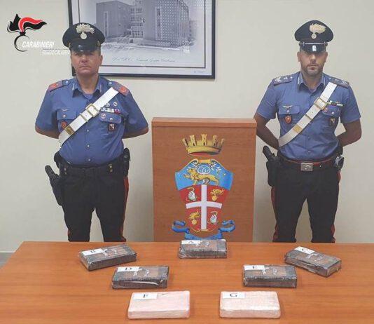 Poliziotto fermato in auto con famiglia con 7,5 kg di cocaina