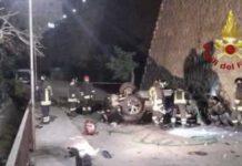 Tragico incidente in Calabria, precipita con auto per 20mt, morto 28enne