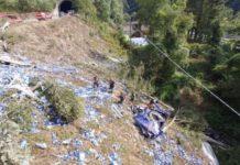 Giffone: precipita in scarpata con camion, morto 53enne