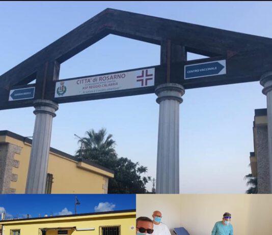 Rosarno- apertura centro vaccinale