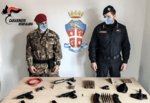 Scoperte armi e munizioni nel reggino