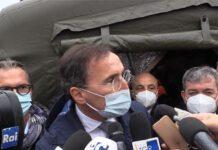 Emergenza Coronavirus- Sopralluogo ospedali da campo a Cosenza di Spirlì e Boccia