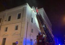 Incendio Corte d’Appello di Reggio Calabria