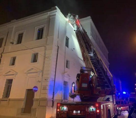 Incendio Corte d’Appello di Reggio Calabria
