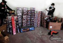 Sequestrati 403 fuochi pirotecnici con 74 kg di polvere da sparo, denunciato 66enne