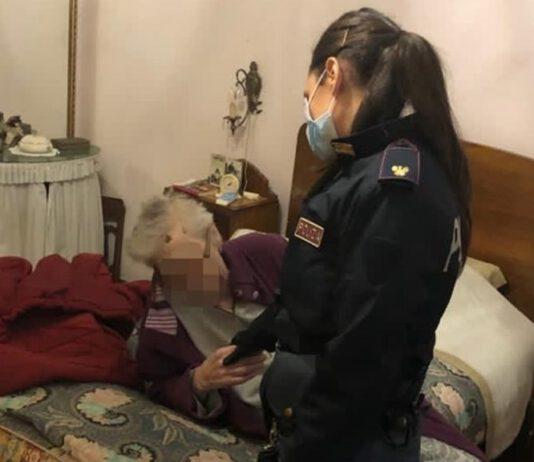 Calabria- anziana sola in casa cade e si fa male: salvata da agenti Polizia