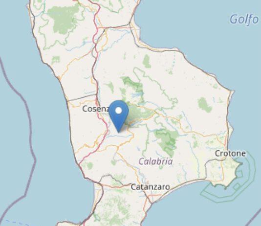 Calabria- scossa di terremoto di magnitudo 3.0