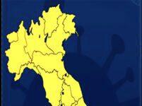 Covid: l’Italia da oggi in ‘zona gialla rafforzata’