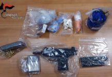 Gioia Tauro- armi e droga trovate in appartamento abbandonato