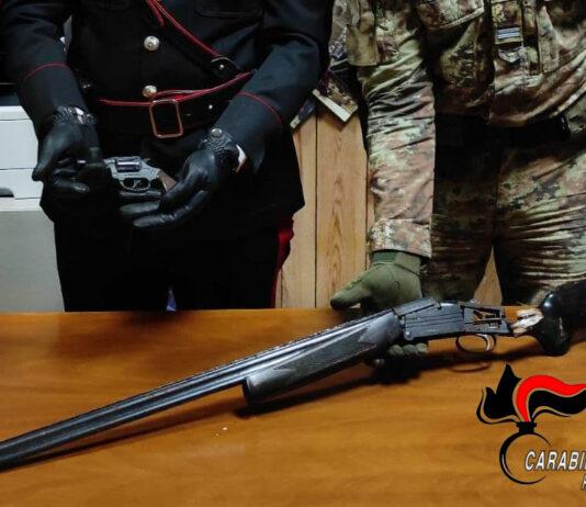 Sequestrate armi nel reggino