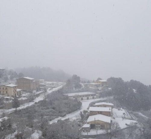 Maltempo in Calabria- neve in Sila: arrivati a -13 gradi