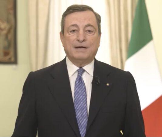 COVID- Presidente Draghi: “La pandemia non è ancora sconfitta, ma con vaccini si intravede una via d’uscita”