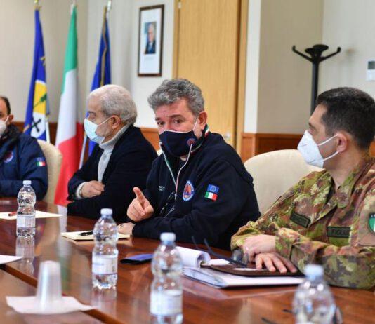 COVID Calabria- Figliuolo e Curcio in regione