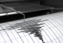 Forte scossa di terremoto magnitudo 5.6 avvertita nel centro sud