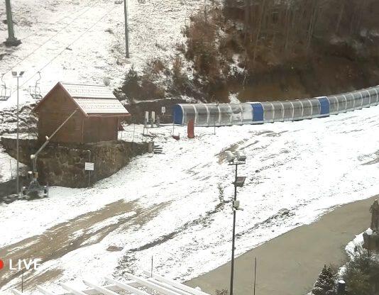 Calabria maltempo: neve in Sila ad aprile