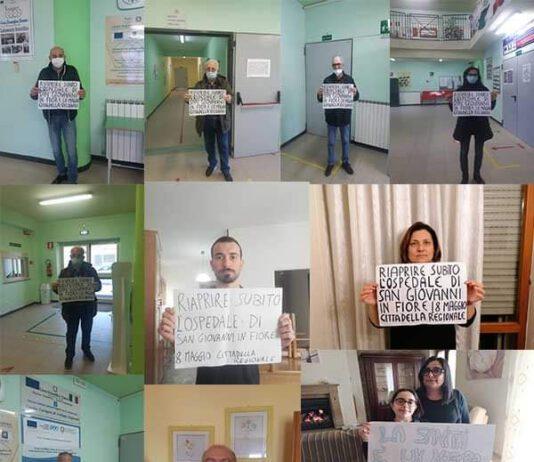 Campagna apertura ospedale San Giovanni in Fiore