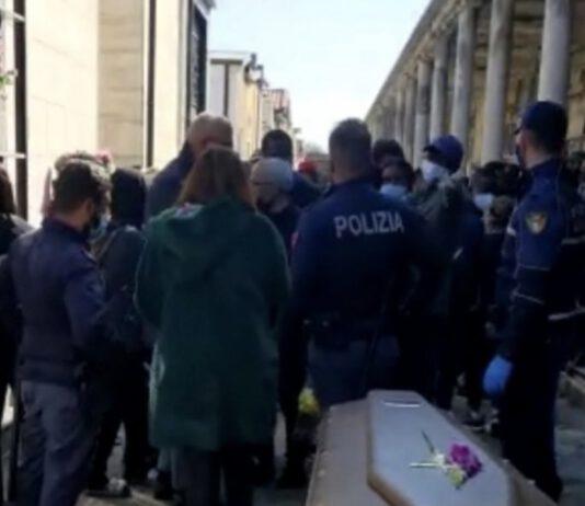 Tensioni e disordini al cimitero di Rosarno