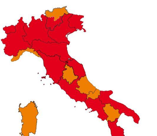 COVID- Nuove regole decreto nell’Italia divisa tra rossa e arancione