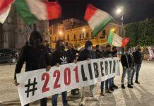 CasaPound Italia aderisce alle proteste contro coprifuoco