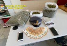 Sequestrati due kg di marijuana – un arresto