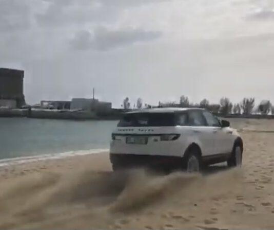 Sorpresi a fare rally in spiaggia a Porto Cesareo- multata famiglia calabrese